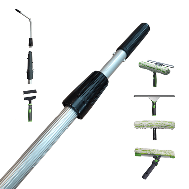 Mango Telescópico 6 Mts. Pulex 2 cuerpos 2