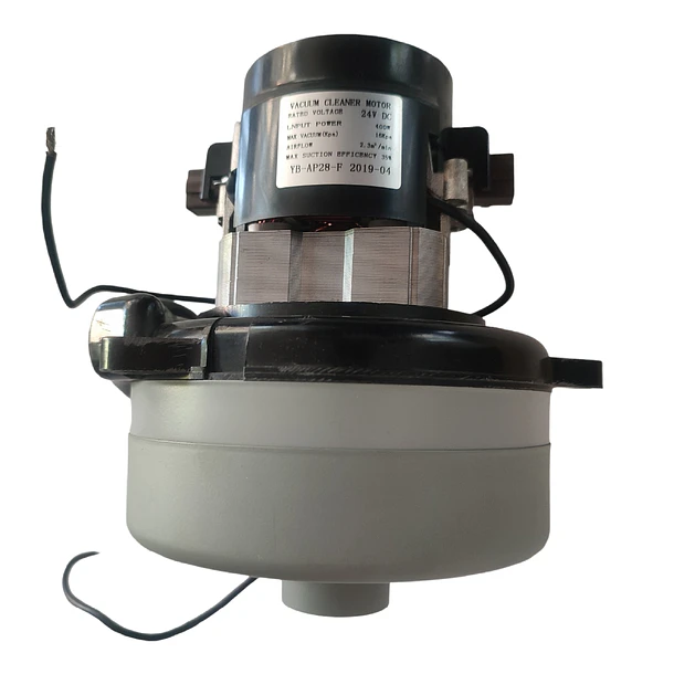 Motor 24 Volts, tangencial, 2 etapas con cola 2