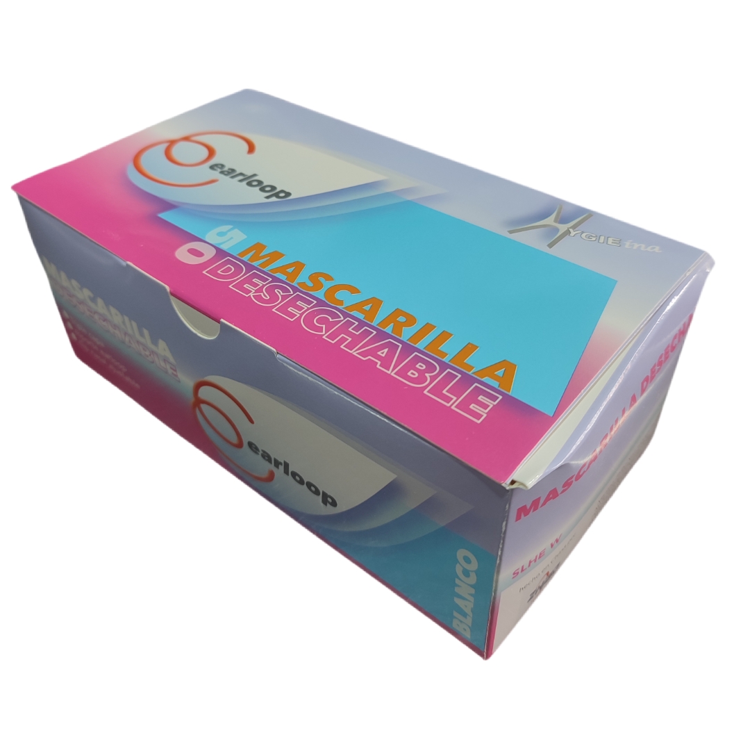Mascarilla quirúrgica 3 pliegues