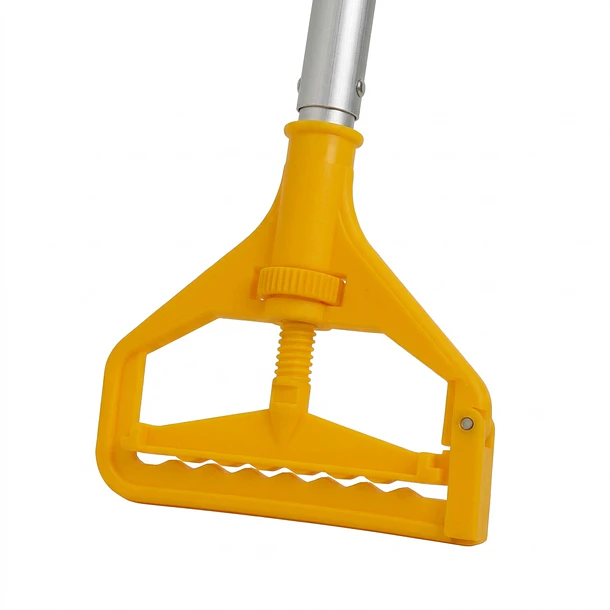 Palo mopero cabezal de paleta plástica y mango de aluminio 