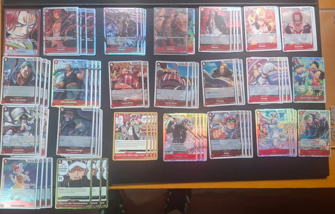 Mazo Shanks One Piece Card Game Mas Variantes