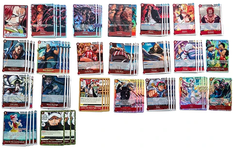 Mazo Shanks One Piece Card Game Mas Variantes