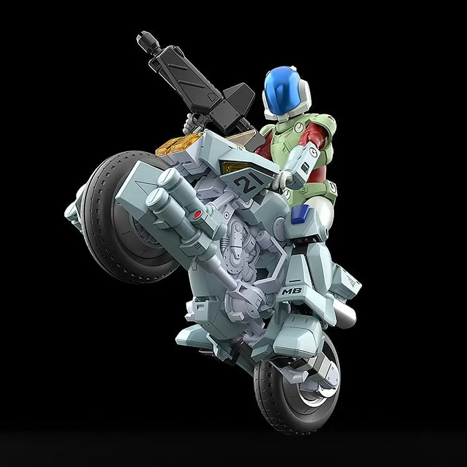 MODEROID MOSPEADA VR-052F STICK TYPE (Genesis Climber MOSPEADA / Robotech) – Modelo para armar 5