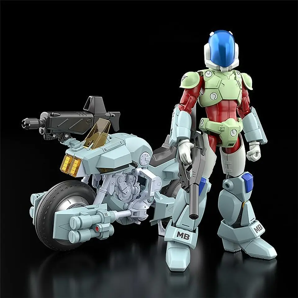 MODEROID MOSPEADA VR-052F STICK TYPE (Genesis Climber MOSPEADA / Robotech) – Modelo para armar 10