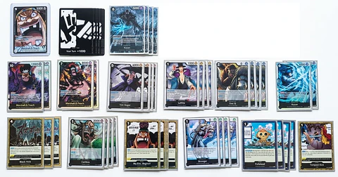 Mazo Completo One Piece TCG - Marshall D. Teach (Barba Negra) + Sleeves