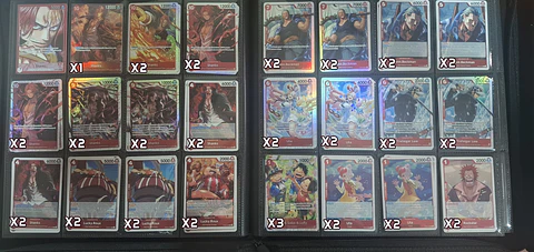 Mazo Shanks One Piece Card Game Mas Variantes