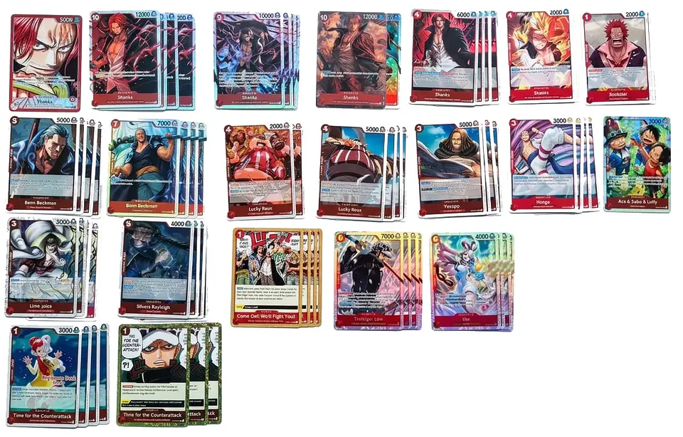 Mazo Shanks One Piece Card Game Mas Variantes 1