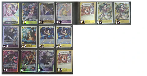 Base Rosinante One Pice Card Game 27 cartas