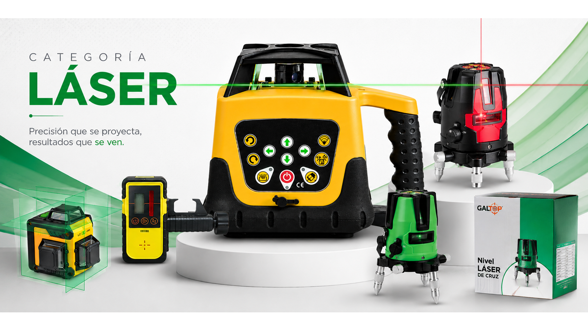 Equipos Láser para Construcción y Topografía