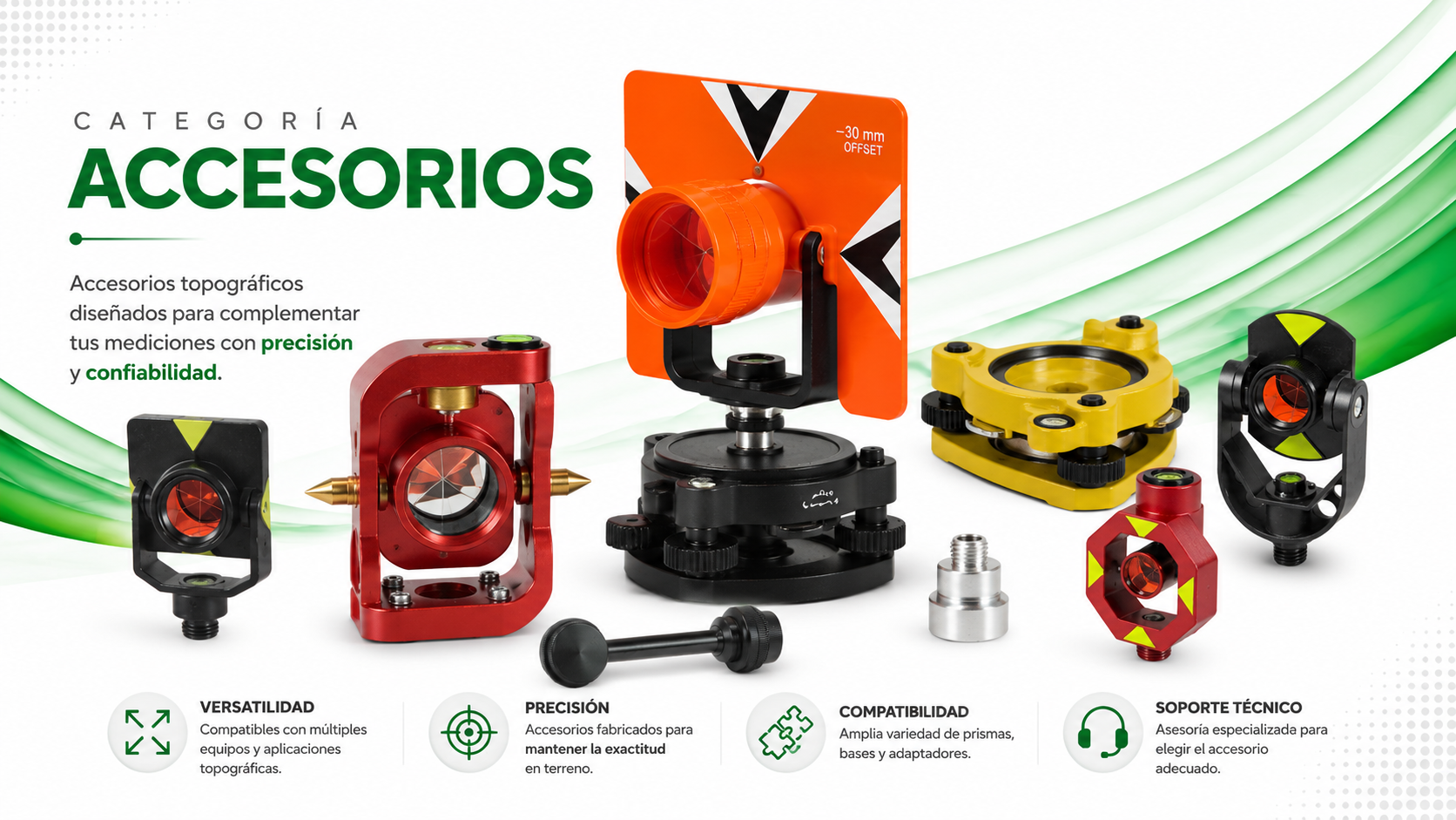 Accesorios Topográficos