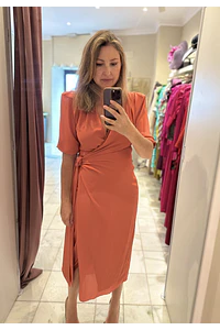 Vestido Mónica teja