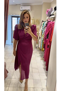 Vestido Mónica vino
