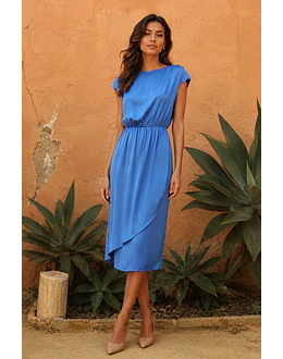 Vestido Olena azul
