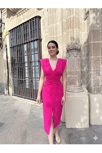 Vestido Reguina Rosa