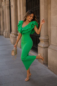 Conjunto Georgina verde