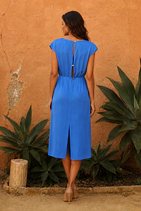Vestido Olena azul