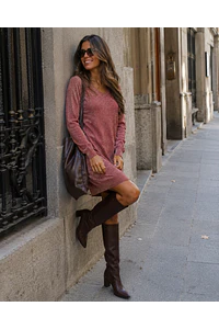 Vestido de punto Gema