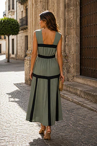 VESTIDO SALAMINA CACERÍA