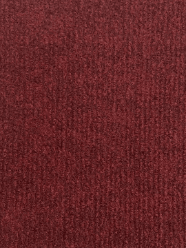 Cubrepiso Base Goma Acanalado - ROJO