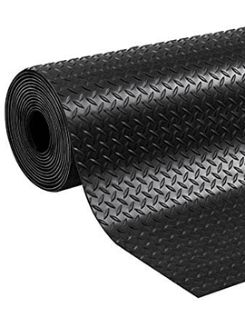 Piso Goma Diamantado 1.0x20m (rollo)