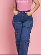 JEANS CARGO BLUE - Miniatura 2
