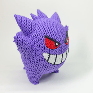 Gengar Estilo Knitted 