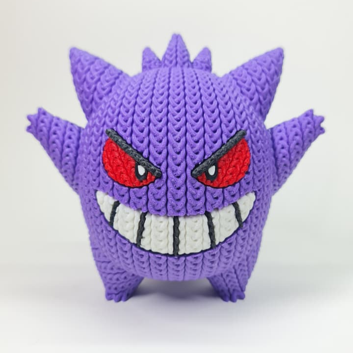 Gengar Estilo Knitted  1