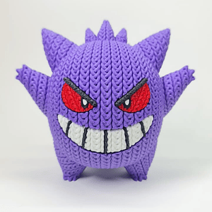 Gengar Estilo Knitted 