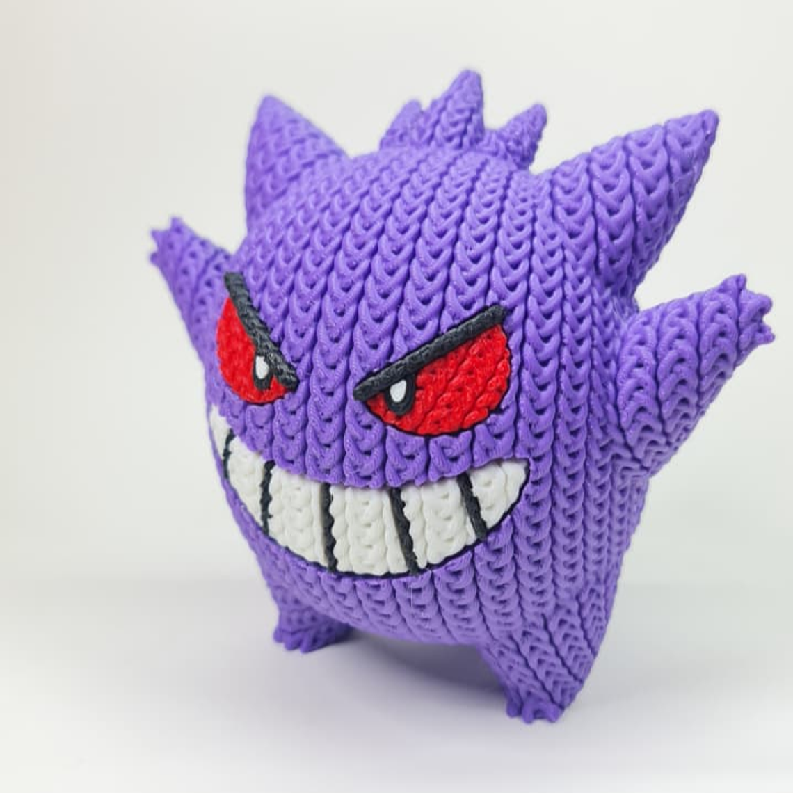 Gengar Estilo Knitted  3