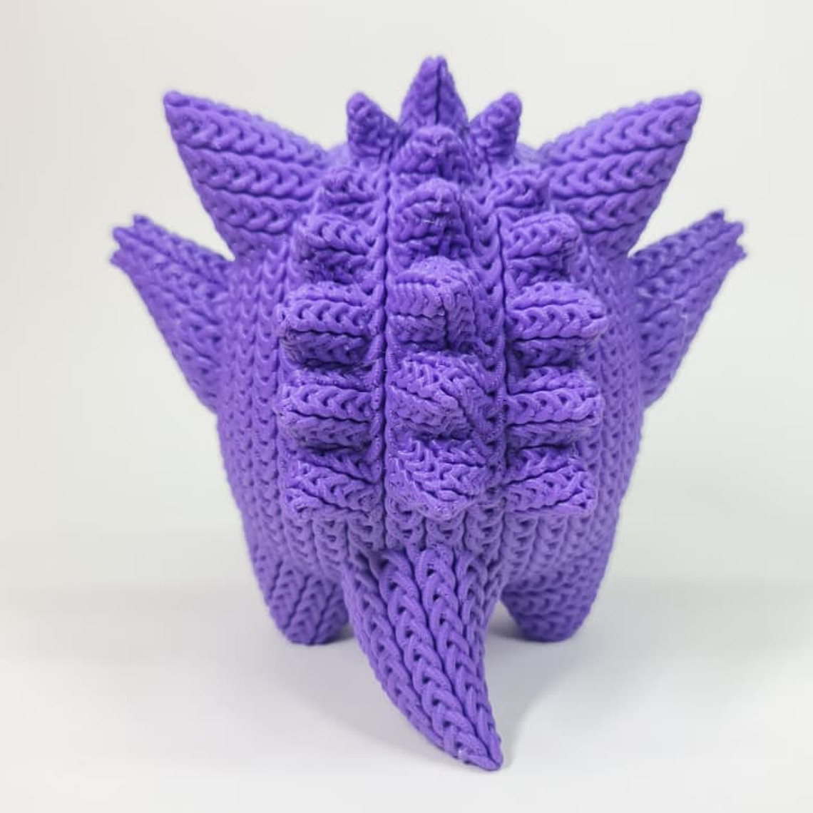 Gengar Estilo Knitted  4