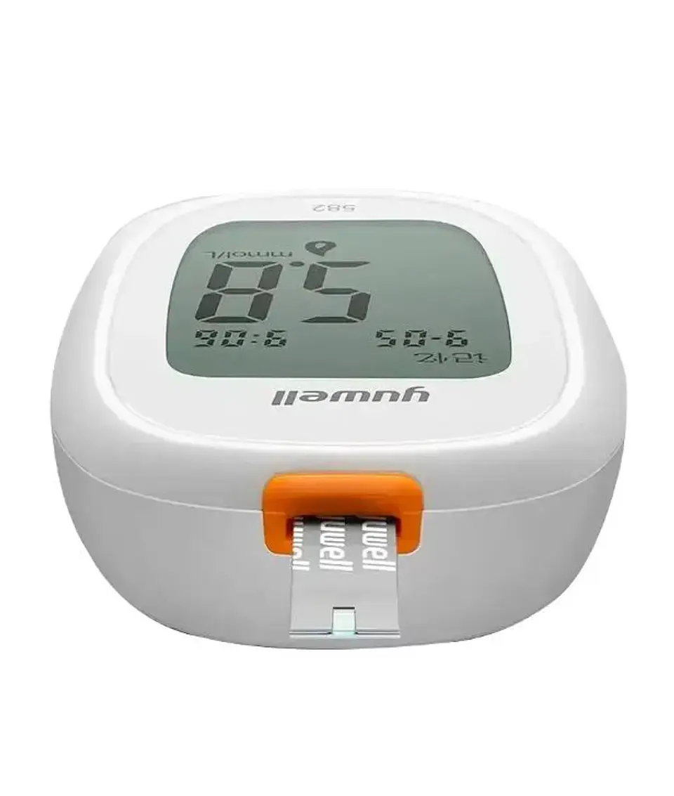 Glucómetro Digital Yuwell + 50 cintas + 50 lancetas 3