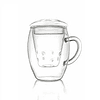 Caneca de Vidro Teaglass com Infusor em Vidro-400ml 2