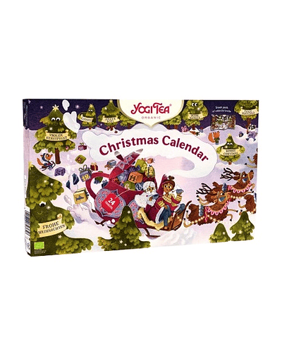 Calendário Advento Com Infusões Yogi Tea