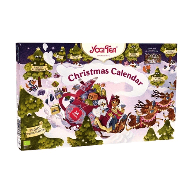 Calendário Advento Com Infusões Yogi Tea 1