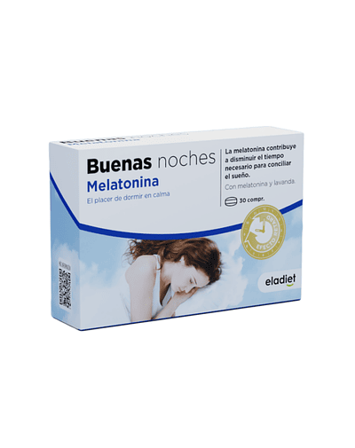 Buenas noches Melatonina – 30 comprimidos – Eladiet