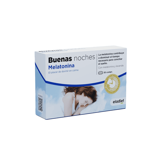 Buenas noches Melatonina – 30 comprimidos – Eladiet