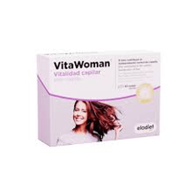 VitaWoman Vitalidade Capilar – 60 comprimidos – Eladiet