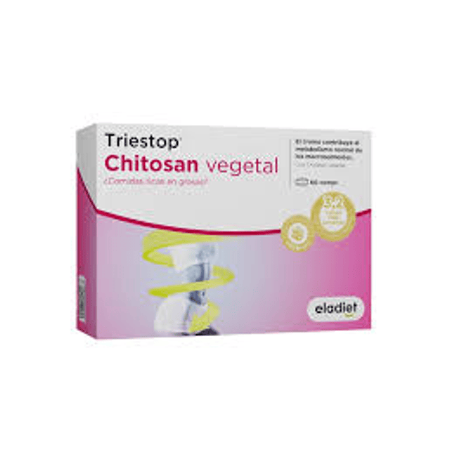 Triestop Chitosan Vegetal – 60 comprimidos – Eladiet