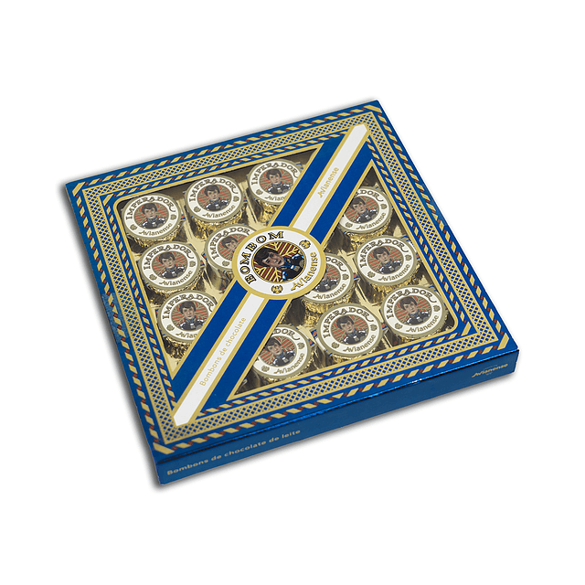 CAIXA BOMBOM IMPERADOR CHOC. LEITE 160 G