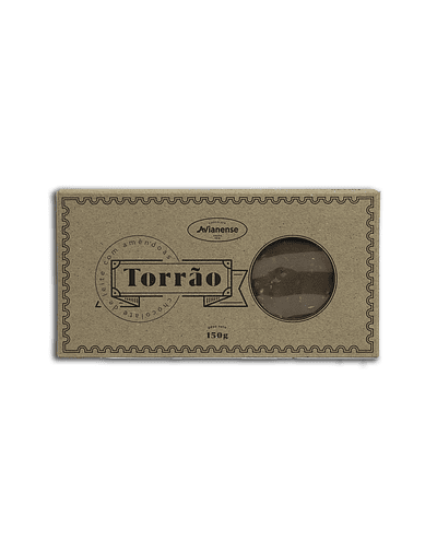TABLETE TORRÃO CHOC. LEITE C/ AMÊNDOA 150 G
