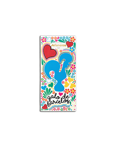 TABLETE CHOC. LEITE GALO DE BARCELOS 100 G