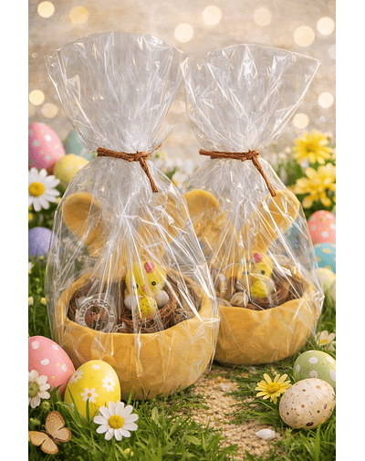 Coelhinho da Páscoa em porcelana com Bombons Imperador