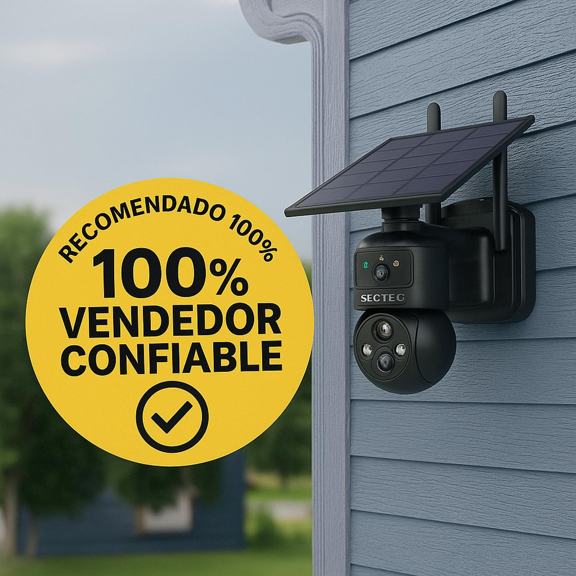 DOBLE CAMARA SOLAR 4G CHIP MOVIL 15X ZOOM COMPATIBLE CON TODAS LAS COMPAÑIAS 6