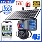 TRIPLE CAMARA SOLAR 4G CHIP MOVIL 15X ZOOM COMPATIBLE CON TODAS LAS COMPAÑIAS - Miniatura 1