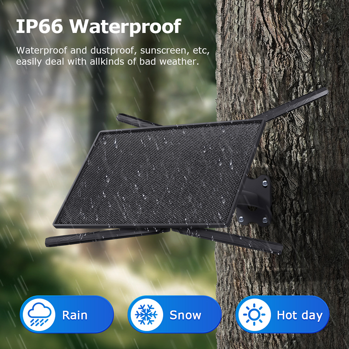 ENRUTADOR SOLAR 4G DOBLE PANEL SOLAR 20W, COMPATIBLE CON TODAS LAS COMPAÑIAS 2