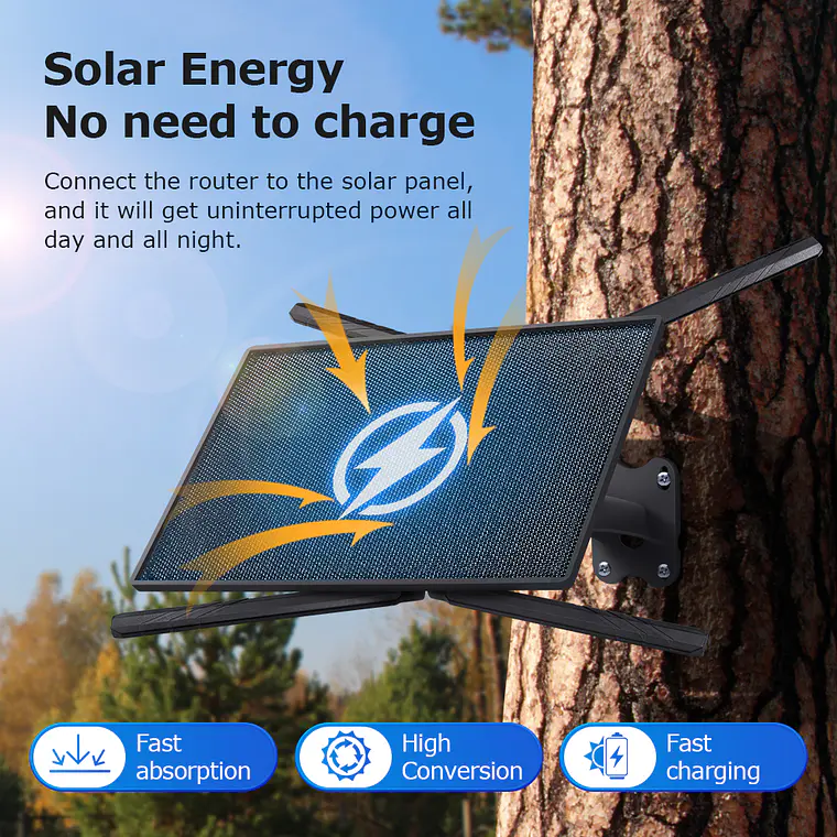ENRUTADOR SOLAR 4G HOMOLOGADA 5