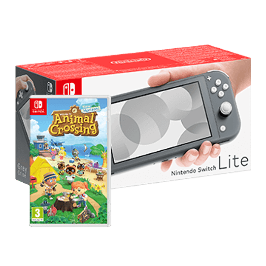Nintendo Switch Lite + Jogo Animal Crossing: New Horizons