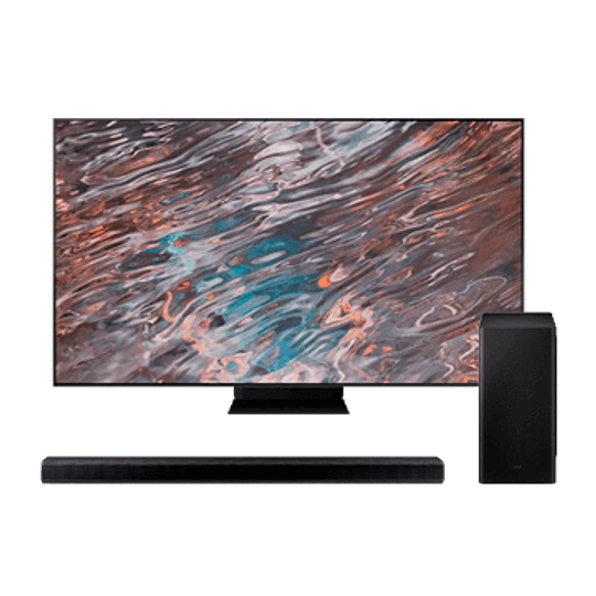 Smart TV Samsung Neo QLED 8K 65'' QE65QN800AT + Soundbar Q800A