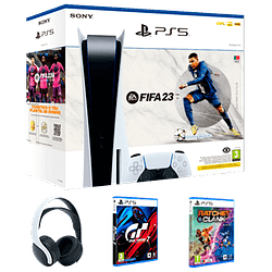 PS5 FIFA 23 VCH + Auscultadores + 2 Jogos