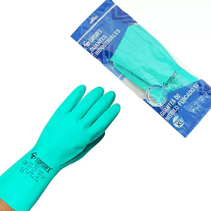 Guantes Nitrilo Flockado ( 144 pares por caja master)